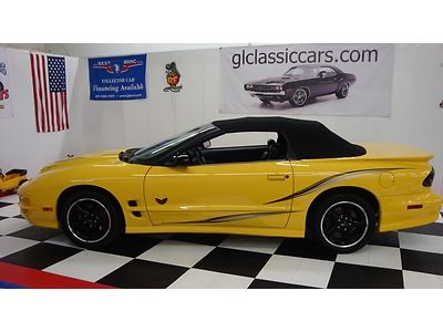 2002 pontiac trans am ls1 collector's edition convertible like new 2k miles