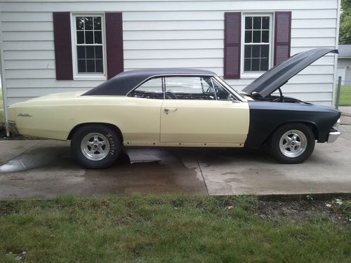 1966 chevelle ss427 tribute, 13k in receipts not including engine, trans, rear!