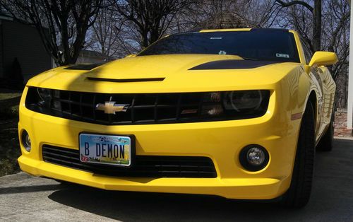 2012 special edition transformer bubmble bee chevrolet camaro ss 6.2l