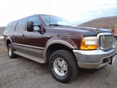 2000 ford excursion limited 4x4 7.3l powerstroke diesel 1-owner 49-photos clean