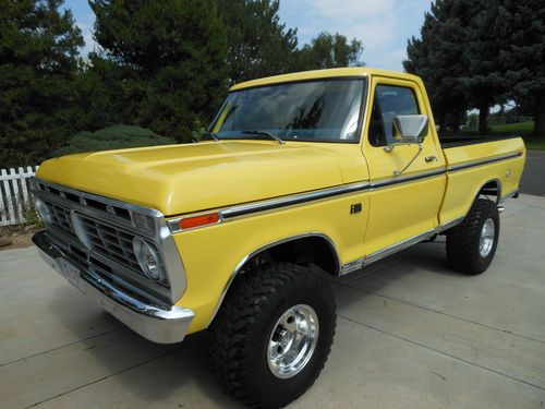 1973 ford f100 4x4 **beautiful and capable**