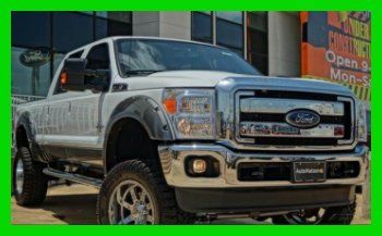 2013 ford f-250 crew lariat ultimate 4x4 diesel 6-in lift