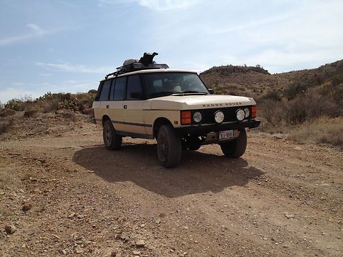 1995 land rover range rover county lwb sport utility 4-door 4.2l