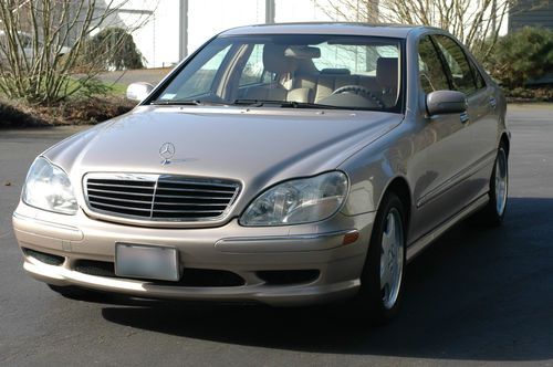 2000 mercedes-benz s500 with less than 58,000 miles