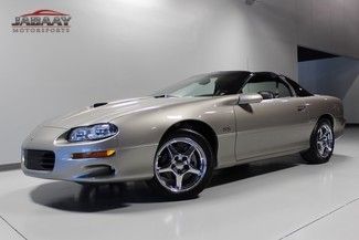 2000 chevy camaro ss~t tops~6 speed~3,958 miles~leather~chrome wheels~cln carfax