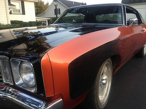 1972 chevrolet monte carlo custom hardtop - one of a kind! attention getter