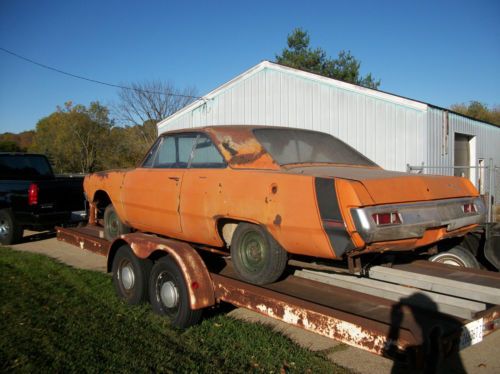 1970 dodge dart swinger, 2 door hardtop coupe, project car / barn find