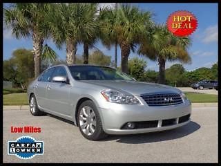 2007 infiniti m35 navigation/leather/sunroof/bose/comfort seats only 44k miles!