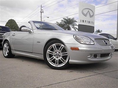 2004 slk 320 convertible one owner low miles