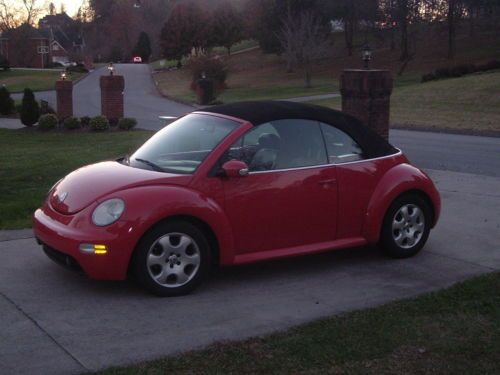2003 vw beetle gls convertible