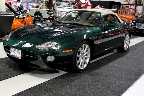 2005 jaguar xk8 convertible 19" wheels power top cd changer clean carfax
