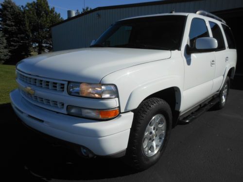 2003 chevrolet tahoe z-71 perfect car fax serviced for winter