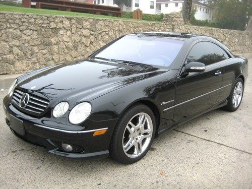 2004 cl55 amg supercharged 493 h.p. heated / cooled seats distronic clean carfax