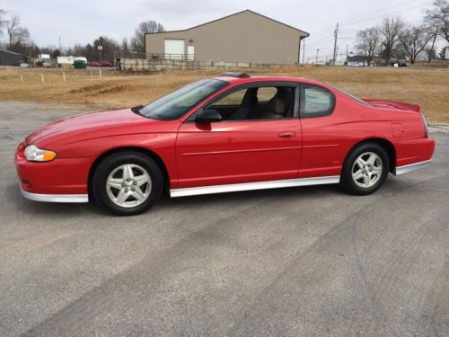 2003 chevrolet monte carlo ss high sport coupe 2-door 3.8l low miles clean! look