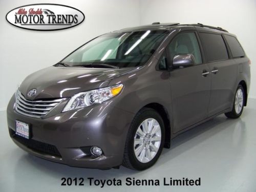 2012 toyota sienna limited navigation dvd rearcam dual roof heated seats 13k