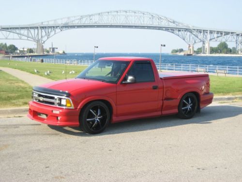 Custom 1997 chevy s10 one of a kind bed!!!