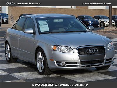 07 audi a4 6 speed leathe moon roof clean car fax one owner 46k miles