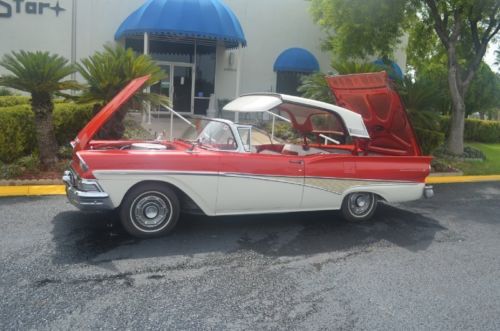 58 ford fairlane 500 with retractable hard top