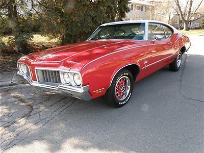1970 oldsmobile cutlass,total restoration,fact ac 350v8,rally whs, low reserve!!