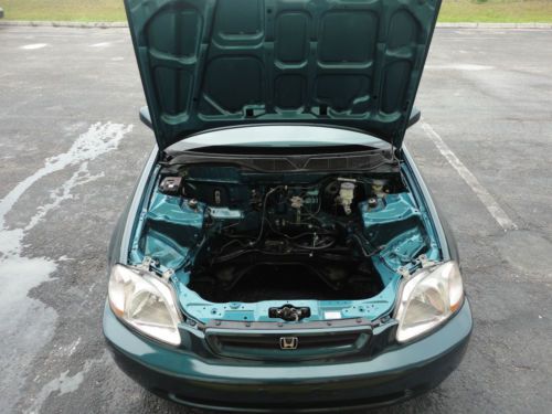 1998 honda civic ek coupe 5 speed shell/rolling chassis fresh paint