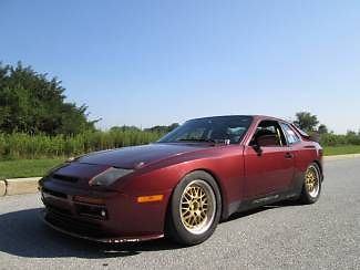 1986 porsche 944 turbo race car track day car loaded accident free low miles