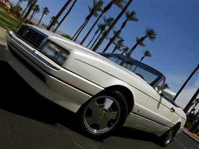 1990 cadillac allante clean car fax california caddy its entire life no reserve