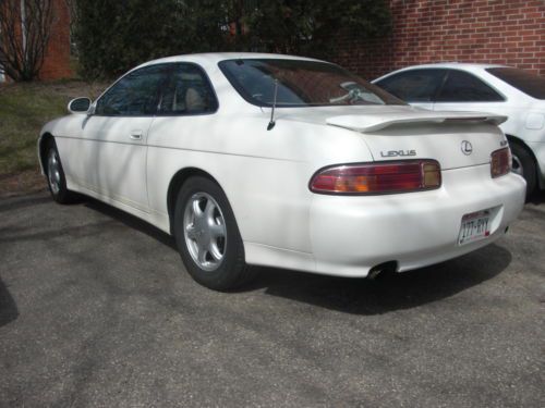 1997 lexus sc300 pearl white like new