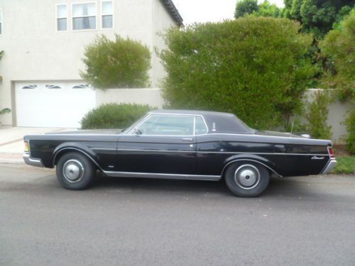 1970 lincoln continental mark lll - 2 door coupe - low mileage!!