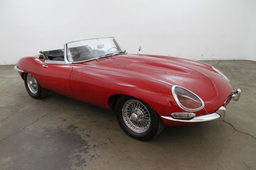 1964 jaguar xke series i roadster 3.8, matching#&#039;s,red,tripple su&#039;s, wire wheels