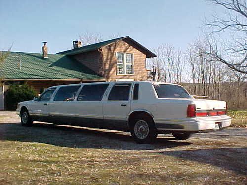 1996 lincoln town car 100" stretch limo