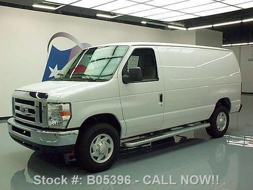 2012 ford e-250 cargo van v8 running boards only 88 mi texas direct auto