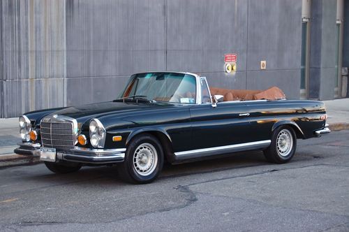 Mercedes 280 se 3.5 cabriolet, coupe conversion. 3.5 cab experience for less!!