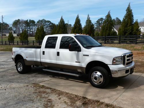 2006 ford f-350 lariat package, 4 x 4, 6.0 diesel, automatic, one owner vehicle