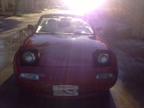 1990 mazda miata base as is need to sell asap! leaky head gasket but drivable