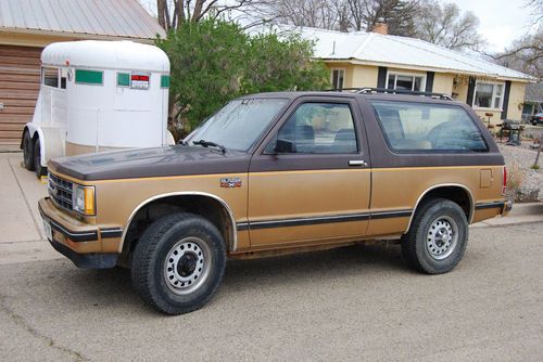 1985 chevy s10 blazer (50k original miles)