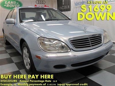 2001(01)s430 we finance bad credit! buy here pay here as low as down $1699