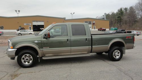 Crew cab * 4wd * 6.0l power stroke diesel * king ranch * no reserve