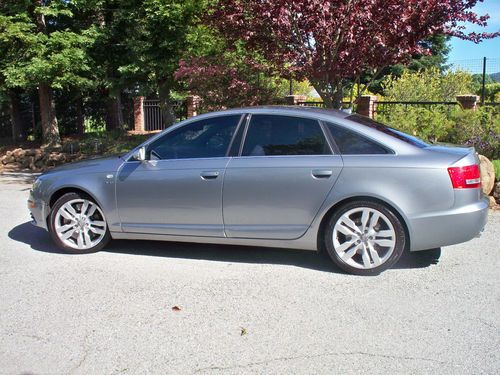 Audi s6 quattro- at6-all options-tech. package -38k miles-aaa condition-carbon