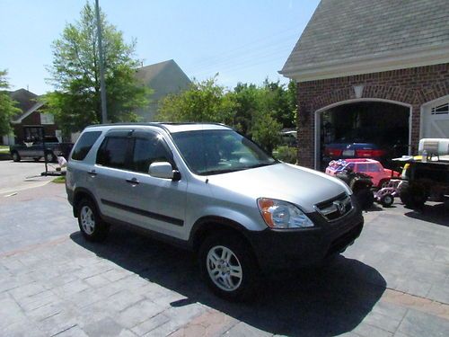 2003 honda cr-v 4x4 one owner, no accidents salvage title, repo, theft recovery