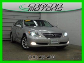 2008 lexus used ls 460 silver navigation moonroof leather free carfax 08 ls460