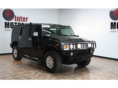 2003 hummer h2 black texas bose heated seats sunroof almost new tires