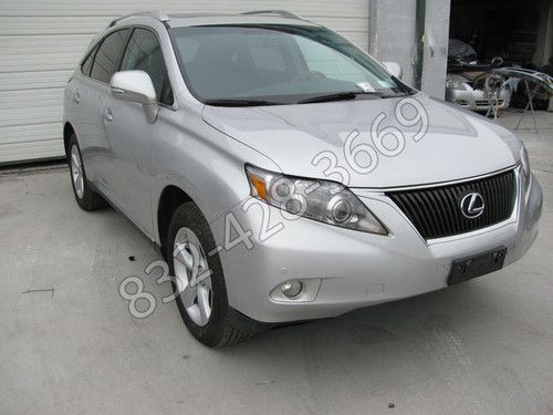 2012 lexus rx350 awd base sport utility 4-door 3.5l fully loaded salvage title