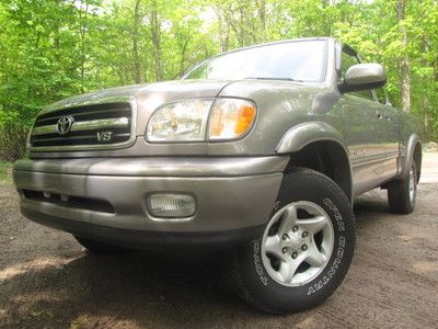 02 toyota tundra limited 4wd leather 6cdchgr foglamps cleantruck runs&amp;drives100%