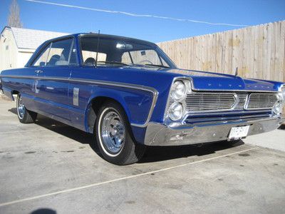 1966 plymouth fury iii 2dr ht, restored, dual quads on a built 318, a/c, auto