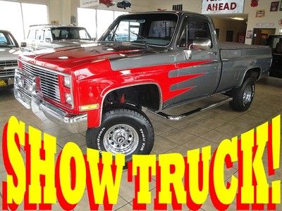 Fully restored show truck 1986 gmc chevy air-conditiong custom paint must see!