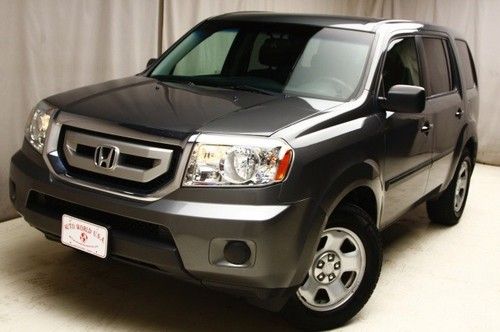 2009 honda pilot lx 4wd 3rdrowseating trailerhitch rearclimate we finance!!