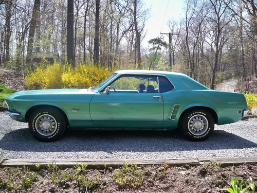 1969 ford mustang s-code 390 coupe - rare sleeper car