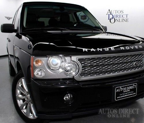 We finance 09 range rover supercharged 4wd nav heated/cooled seats sunroof xenon