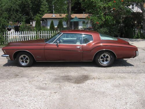 1972 buick riviera boattail coupe good running condition