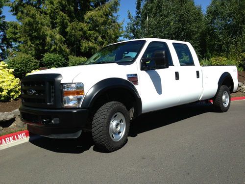 2008 ford f250 crew cab 8ft bed 6.4 powerstroke diesel *factory warranty*